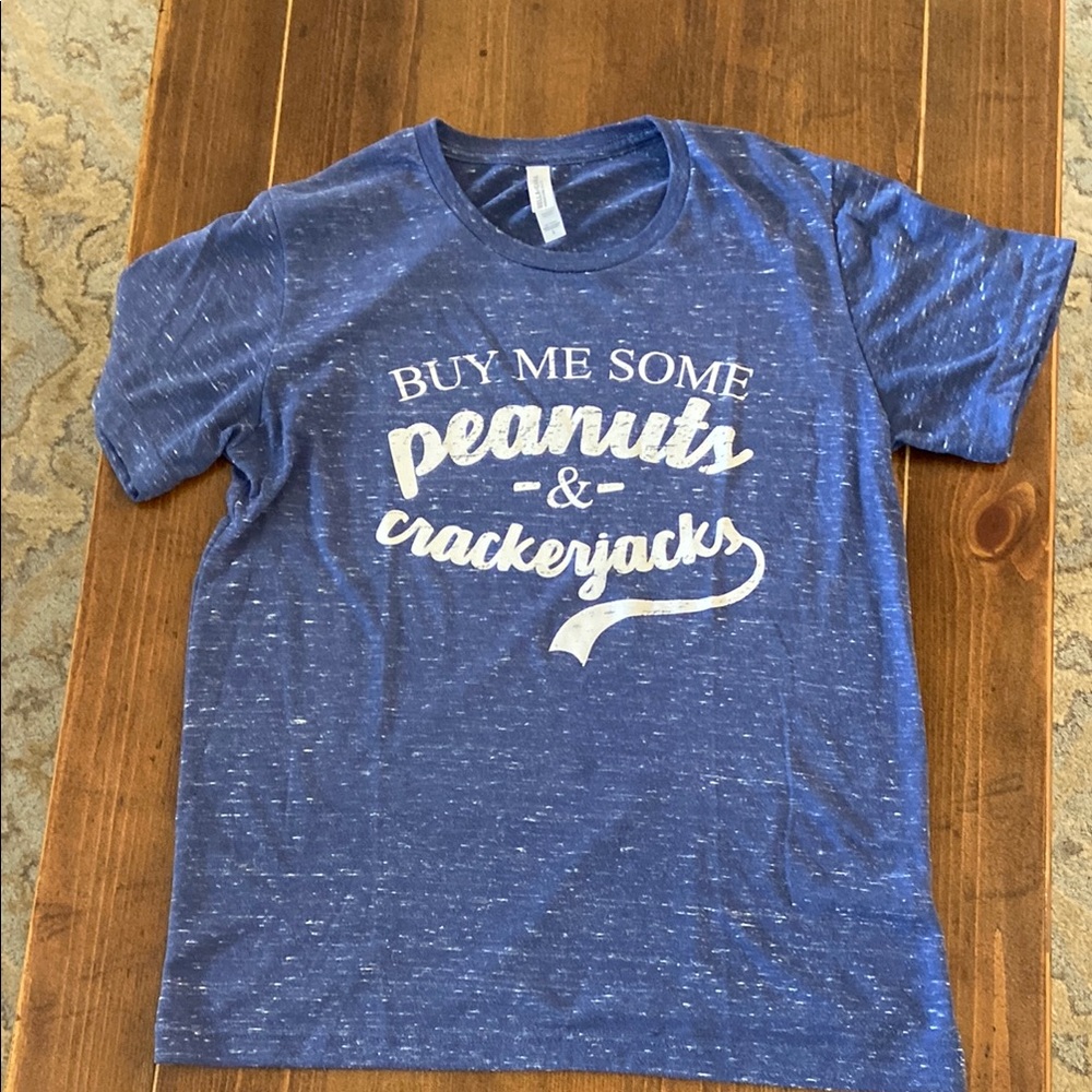 Bella Canvas Blue Graphic Tee - Peanuts & Crackerjacks